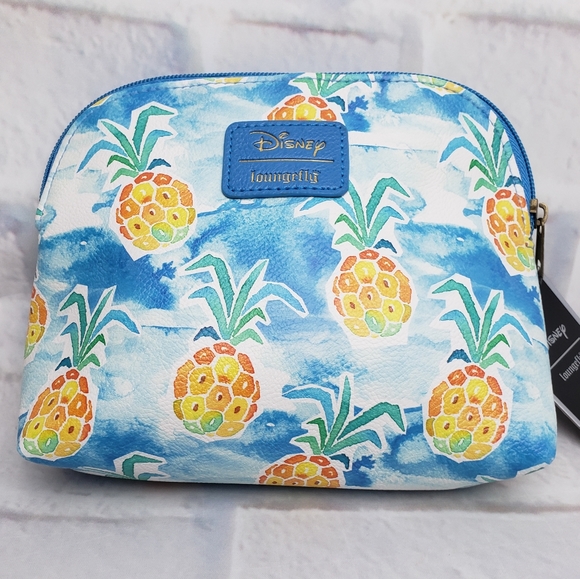Loungefly Disney Stitch Pineapples Makeup Bag - Picture 5 of 7